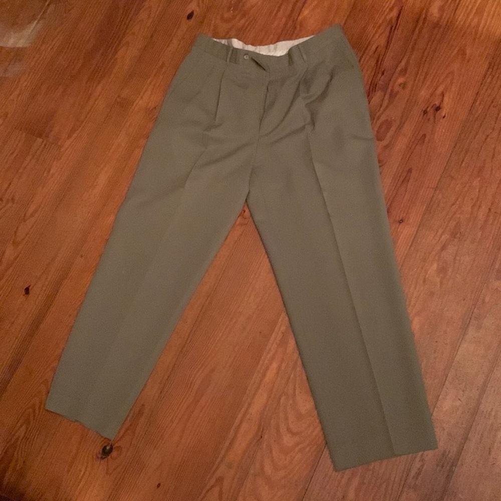Tarnish grey mens business pants